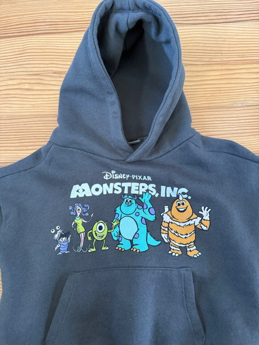 Zara Disney Pixar Monsters Inc. Kids Hoodie Size 3 Years - Picture 2 of 4
